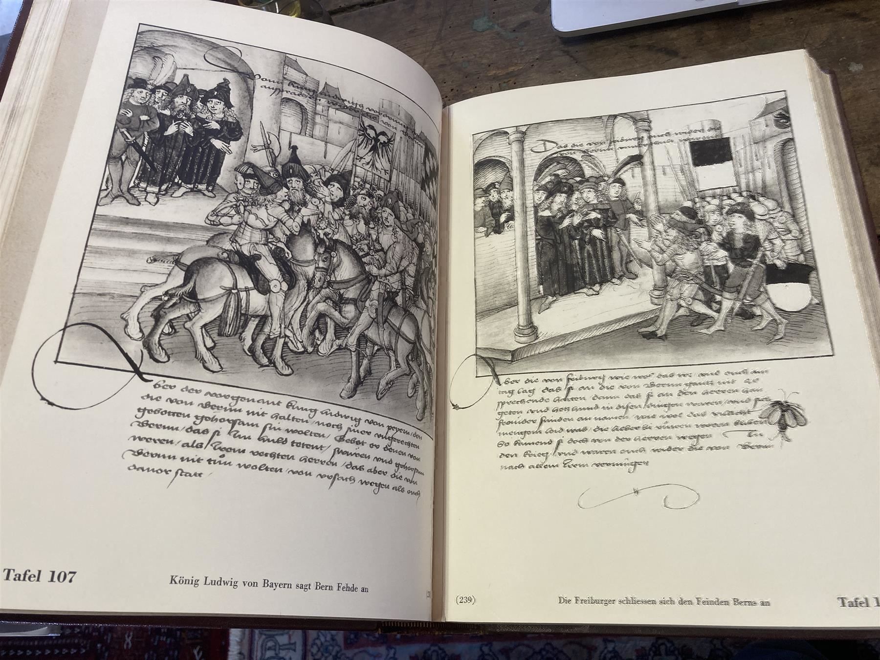 Libri: DIEBOLD-SCHILLING Spiezer Bilder Chronik – Usato da Bern venduto da Jwpm66 6