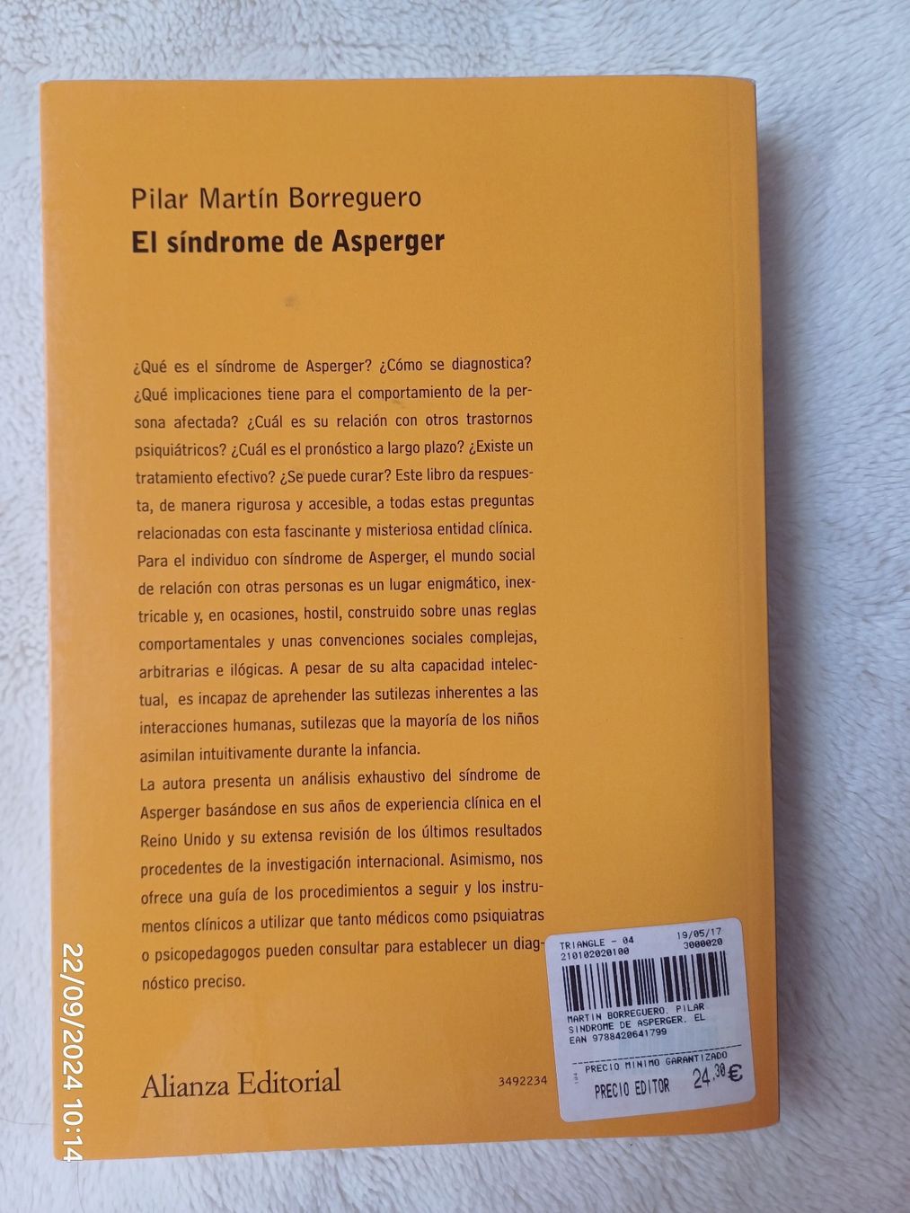 Bücher: Spanischen Buch - Titel: El Síndrome de Asperger – Gebraucht aus Würenlos von JRP_71 1