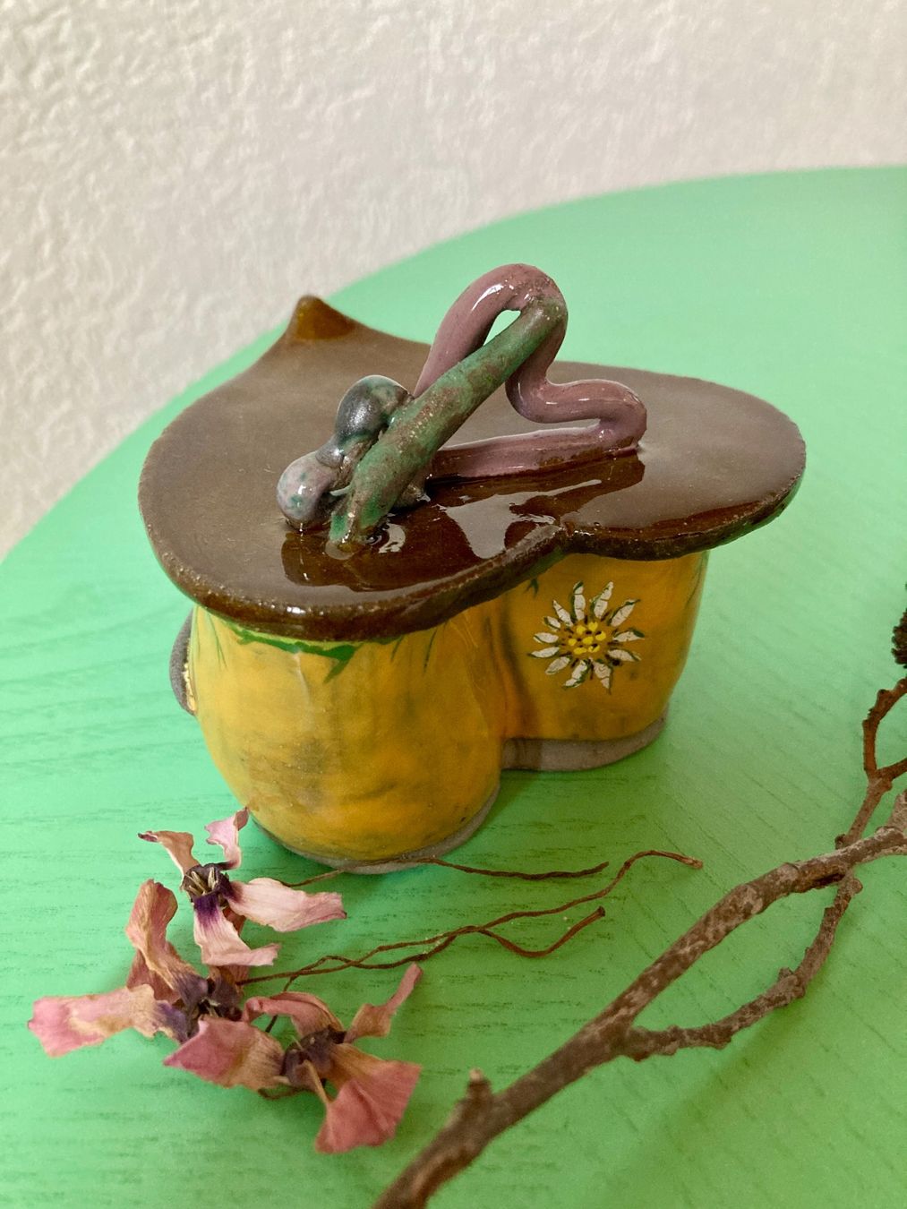Tutte le decorazioni: Petite maison en grès céramique - pièce unique - Artisanat – Nuovo (secondo la descrizione) da Chézard-St-Martin venduto da timogabychou 3