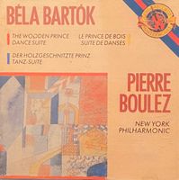Pierre Boulez CD BÉLA BARTÓK Der Holzgeschnitzte Prinz