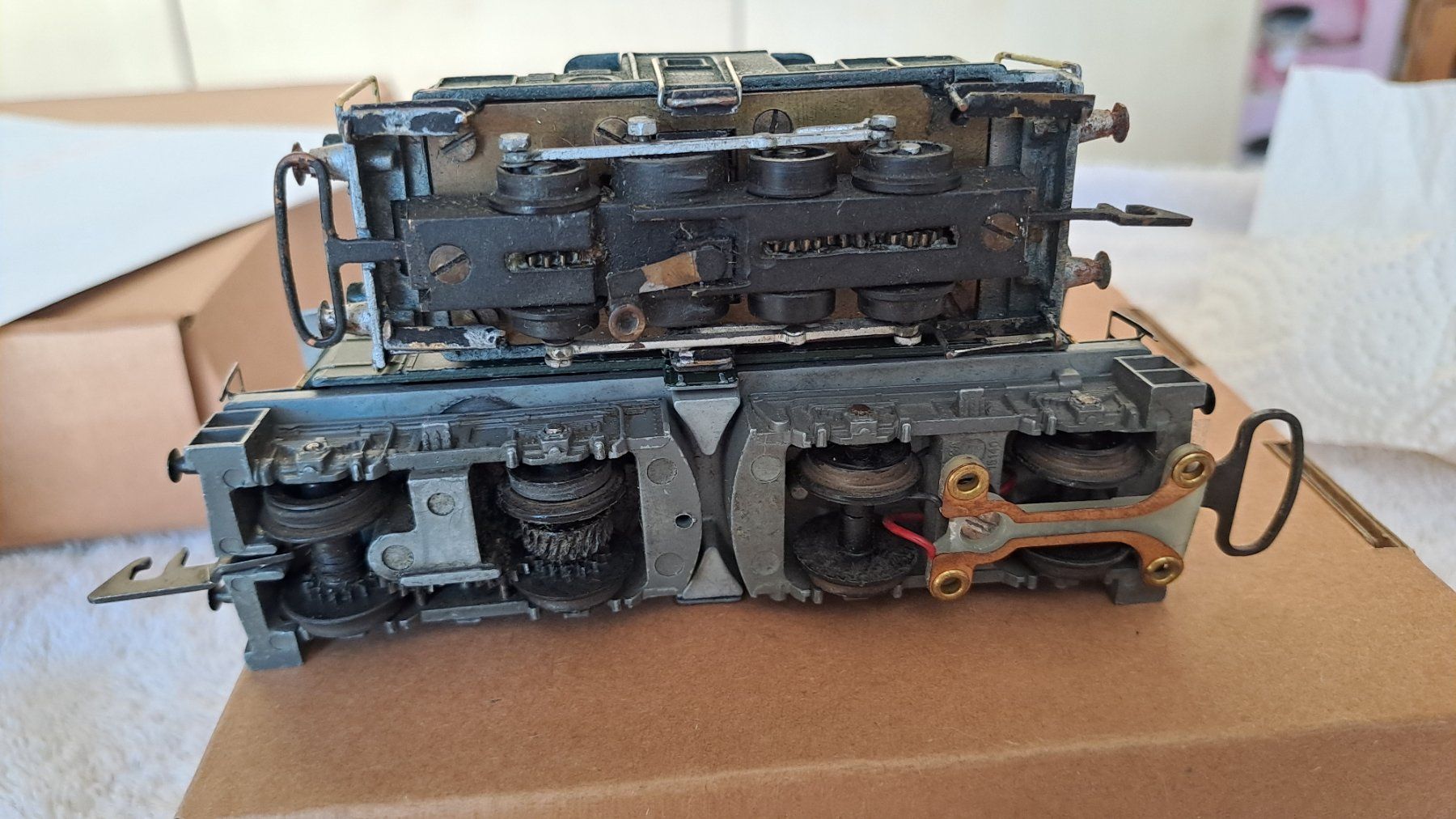 Wesa Modellini di ferrovie: WESA 2 Loks Ee 3/3 // EBT 110 / 35 – Difettoso da Winterthur venduto da Riebeli333 7