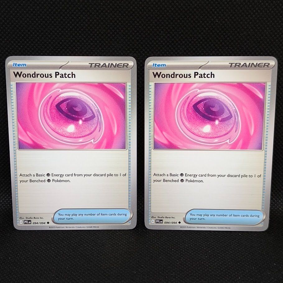 Pokémon Carte collezionabili: 2 x Wondrous Patch - Phantasmal Flames - 094/094 - EN – Usato da Ballwil venduto da Lutadorx