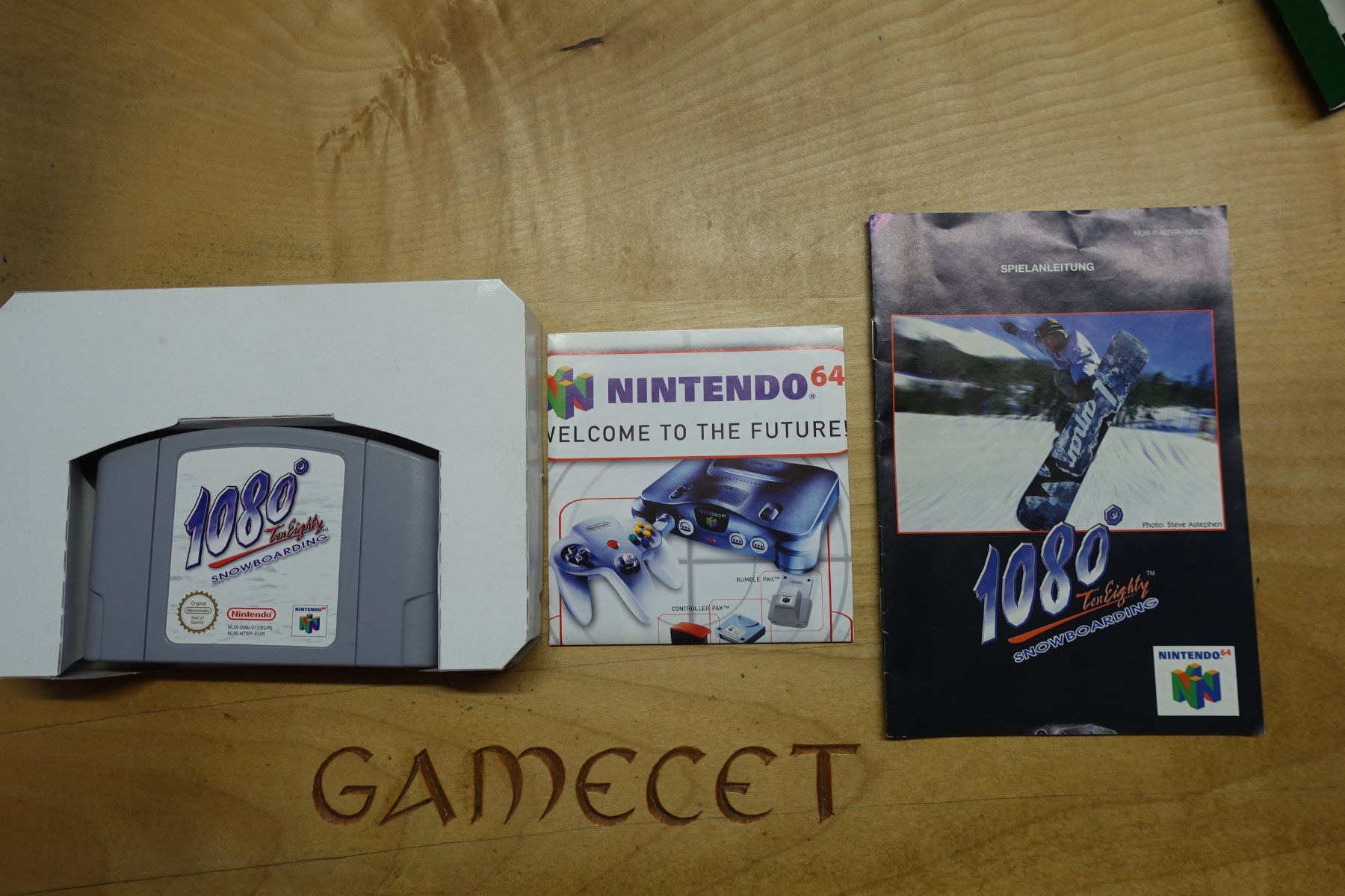 Nintendo Giochi: 1080: TenEighty Snowboarding – Usato da Steinach venduto da Gamecet 7