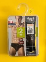 SLOGGI, Slips MIDI  Herren, Grösse S (2 Stück), Schwarz