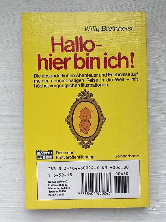Libri: "Hallo - hier bin ich!" Willy Breinholst – Usato da Zürich venduto da bekni 1