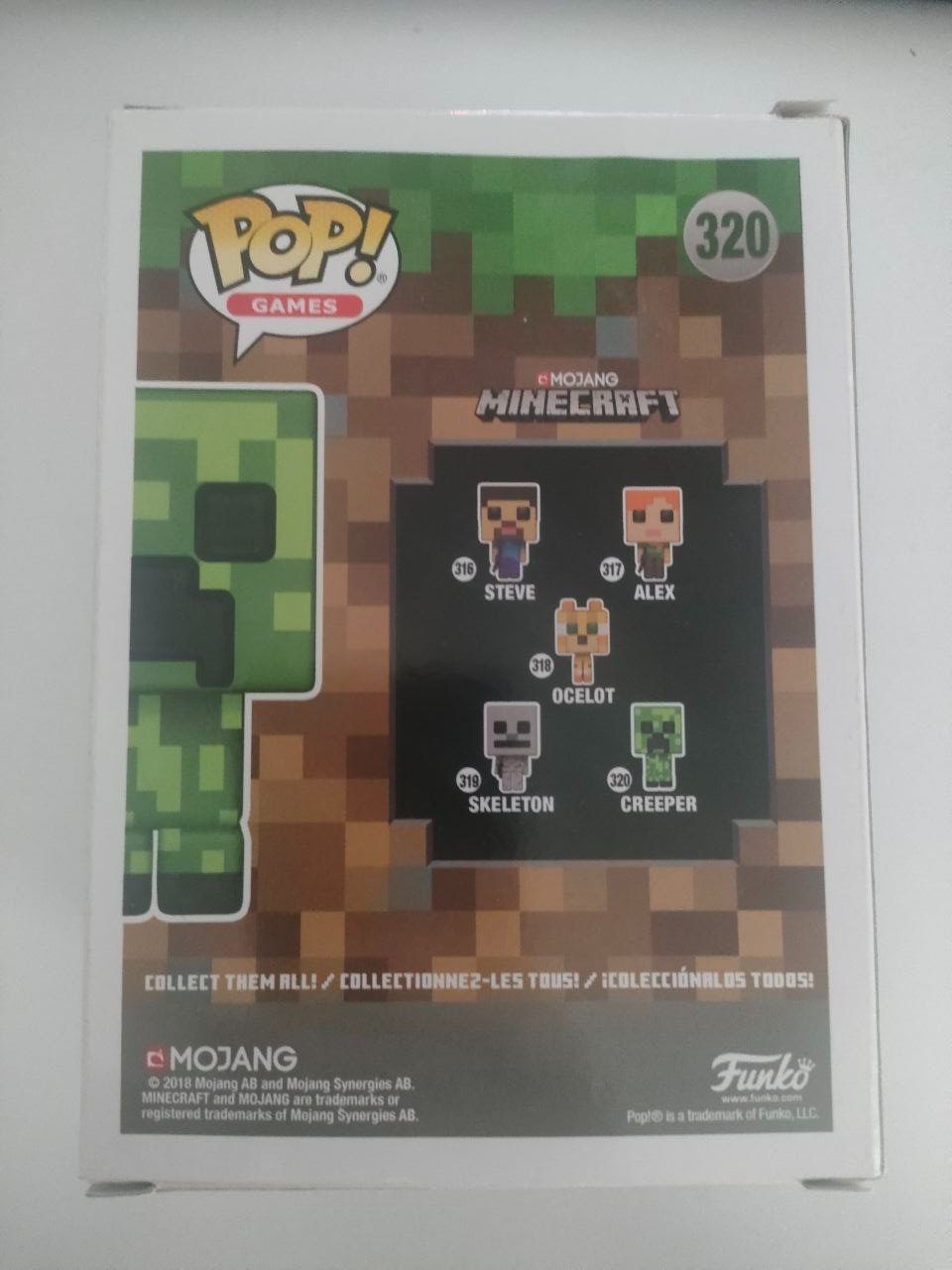 Statuette: Funko Pop Minecraft Creeper Vinyl Figur 320 Neu – Usato da Boniswil venduto da Cerullo-Cards 2