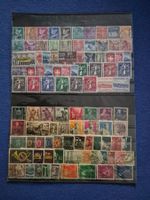 2 Steckkarten Briefmarken Schweiz