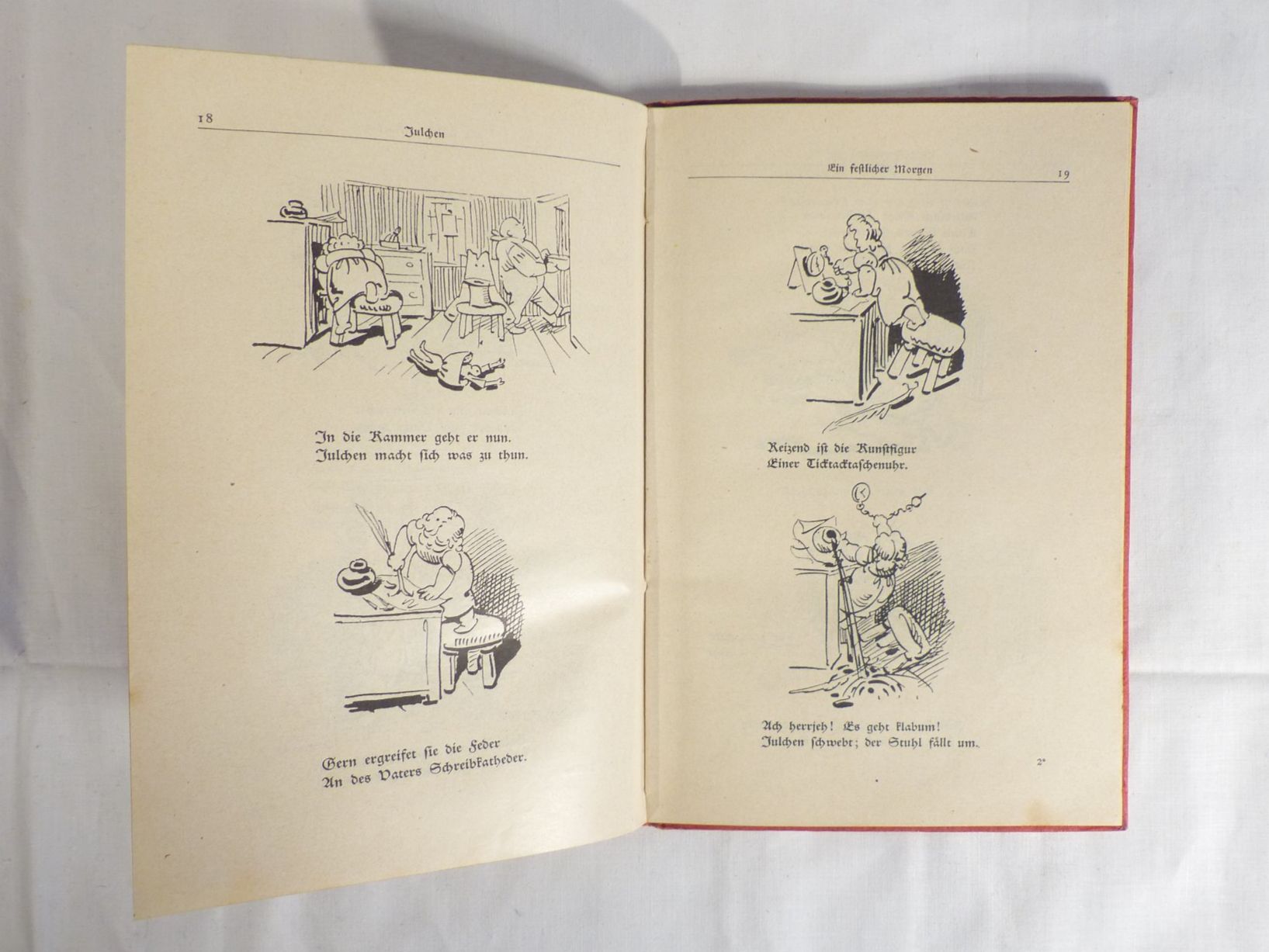 Libri: Julchen von Wilhelm Busch – Usato da Zürich venduto da botschinski 3