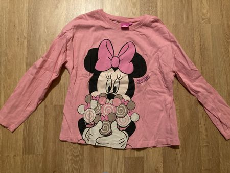 Langarmshirt Minnie Mouse Gr. 128