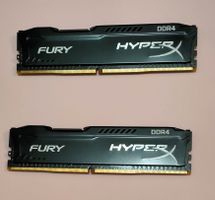 RAM DDR4 HyperX Fury - 2400 MHz - 16GB 2x8GB - TestMem5 = OK