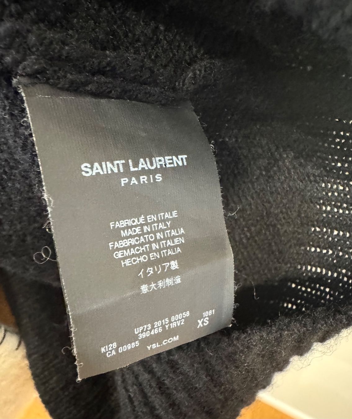 Saint Laurent Maglioni & Felpe: SAINT LAURENT PULLOVER BLACK CRYSTAL – Nuovo (secondo la descrizione) da Schwyz venduto da bofb 3