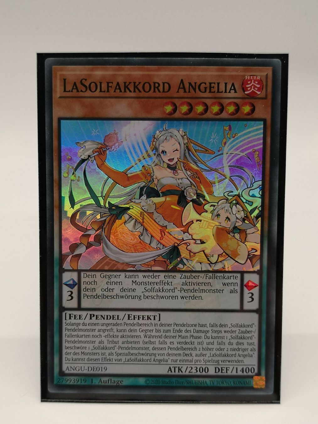 Yugioh Carte collezionabili: Yu-Gi-Oh LaSolfachord Angelia – Nuovo (secondo la descrizione) da Zofingen venduto da gerrymovie93