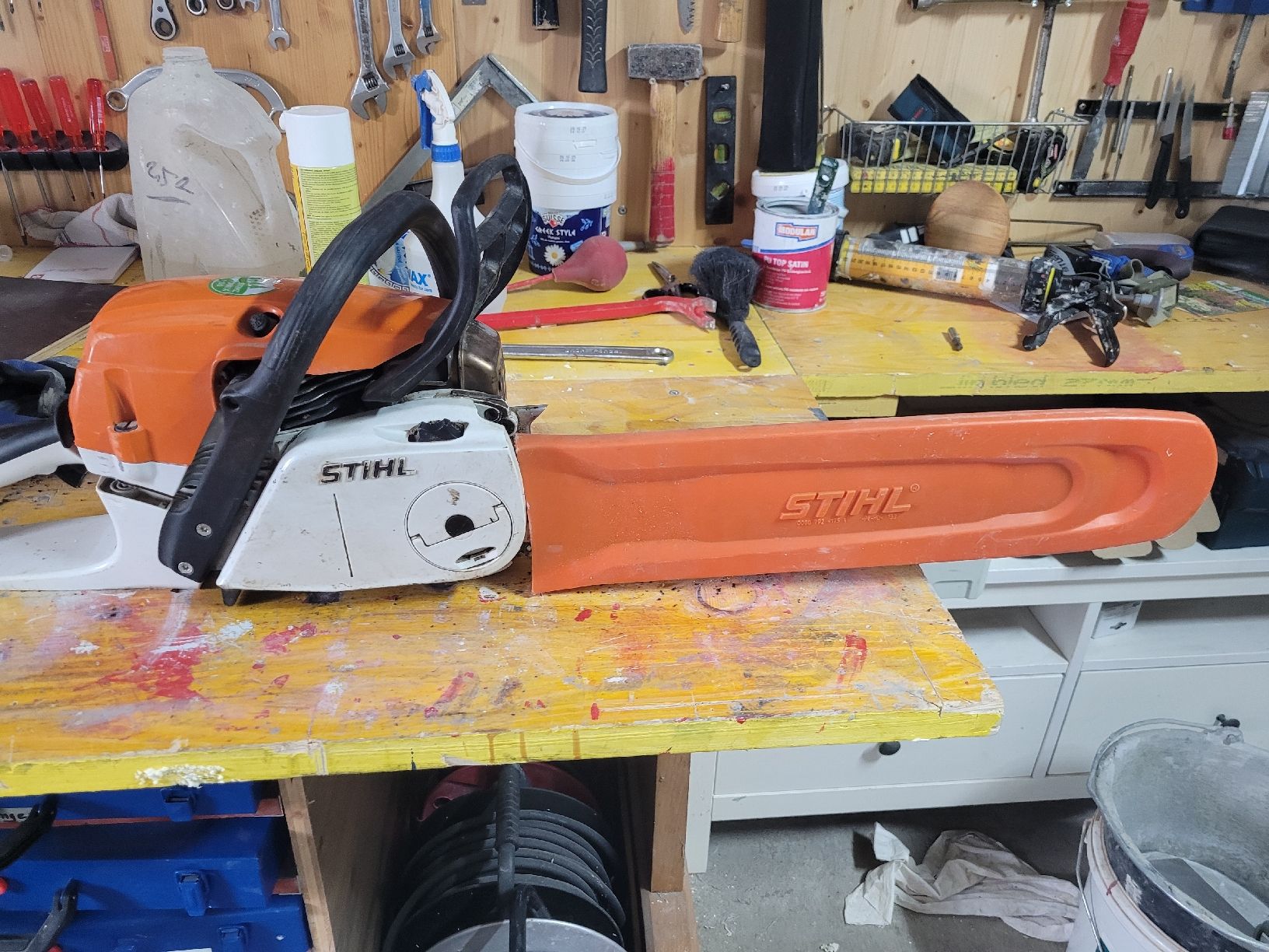 Stihl Seghe: Stihl MS 261C Div. Zubehör – Usato da Müntschemier venduto da Bago2 3