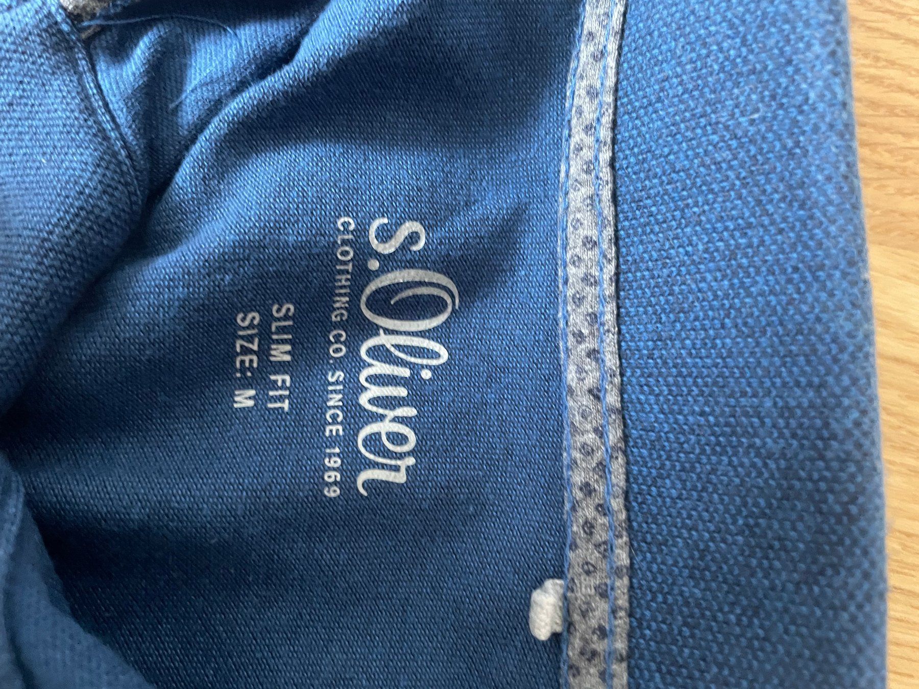 Polo-Shirts: S.Oliver Poloshirt blau Slim Fit M – Gebraucht aus Arnegg von Michirech 2