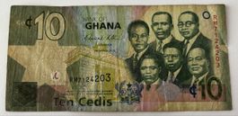 Ghana 10 Cedis 2010