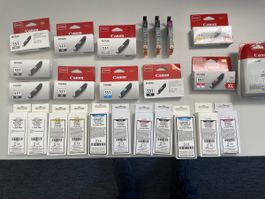 Canon PIXMA 551 Tintenpatronen Konvolut Konvolut
