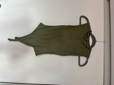 Olivgrüner ärmelloser Body