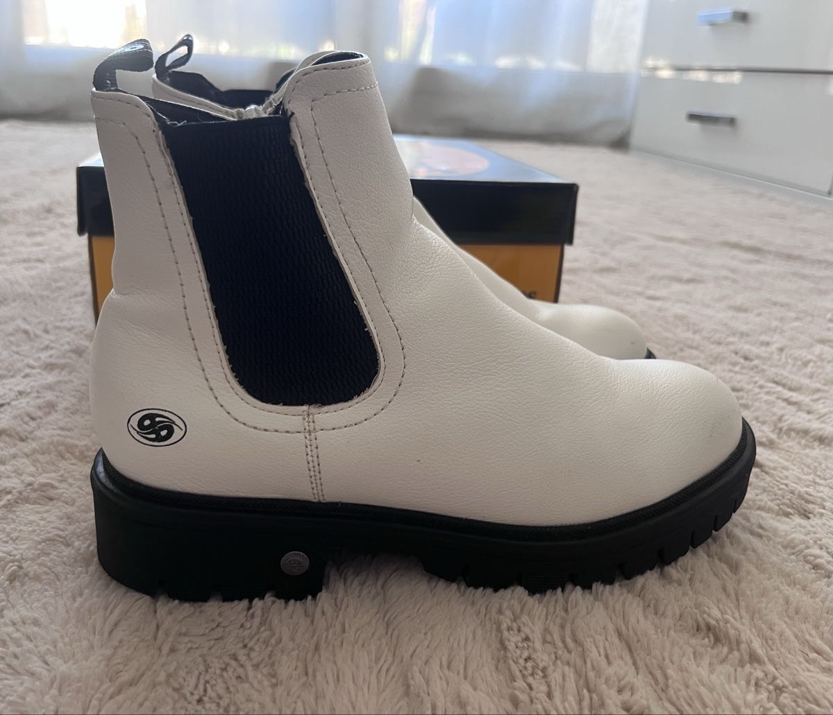 Damenschuhe: Dockers by Gerli Ankle Boot - weiss Gr. 39 – Gebraucht aus Belp von Solyluna 3