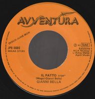 7 " BELLA GIANNI / IVAN GRAZIANI IL PATTO / IL CHITARRISTA