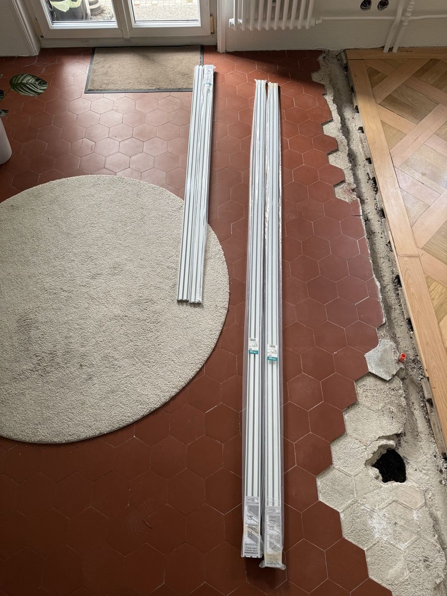 Tende: 4x Micasa Flächenvorhangprofile, Verbinder+Endkapp – Nuovo e nell'imballaggio originale da Luzern venduto da Grawp 1