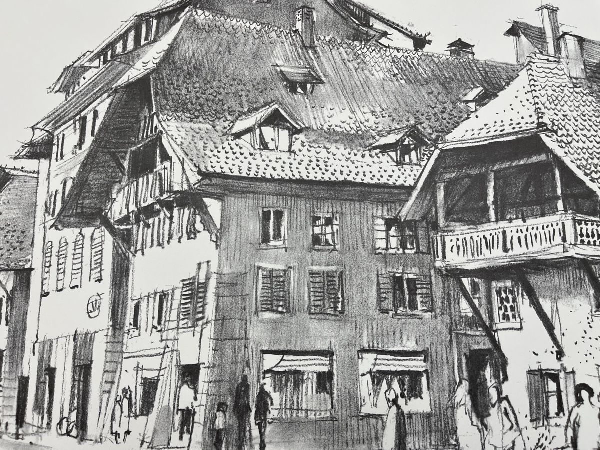 Grafica & Litografie: aus Grafiksammlung Lithografie von Cedric Meyer – Usato da Gelterfingen venduto da liq-nator 3