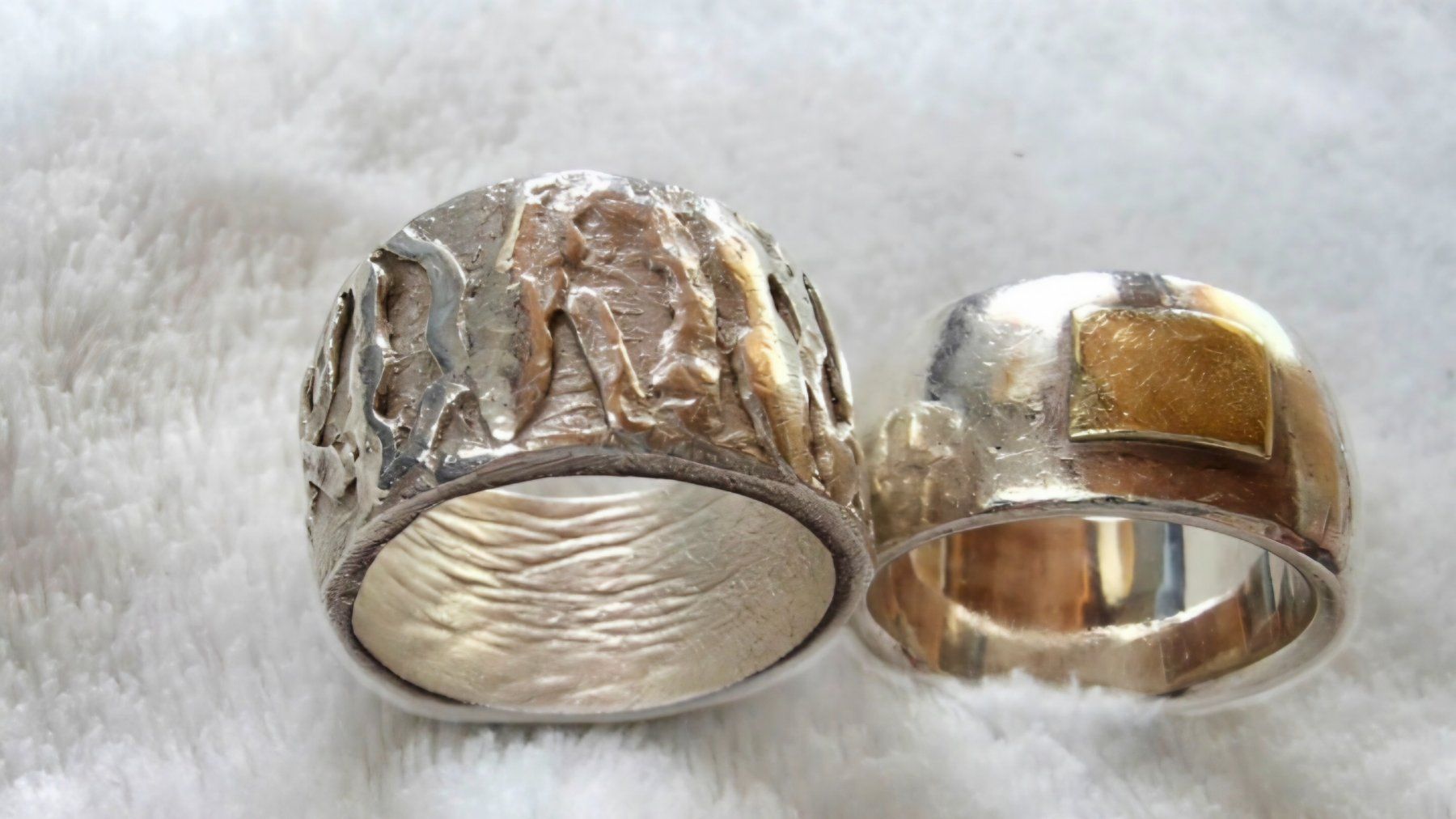 Ringe: bandringe silber eigenkreation - ohrhänger titan – Neu (gemäss Beschreibung) aus Winterthur von chimischimi