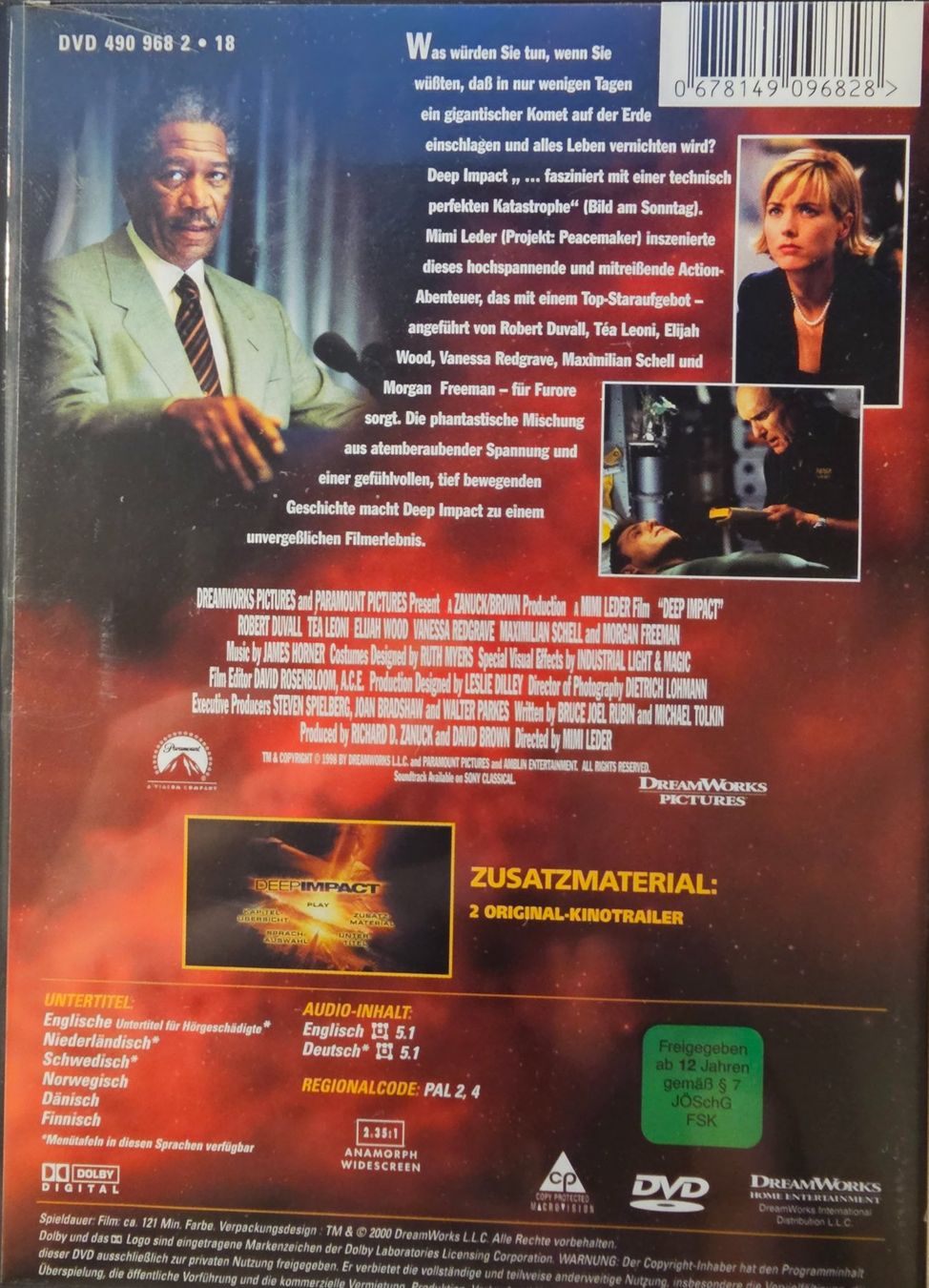 Tutti i DVDs: Deep Impact – Usato da Wahlen b. Laufen venduto da Cg10 1