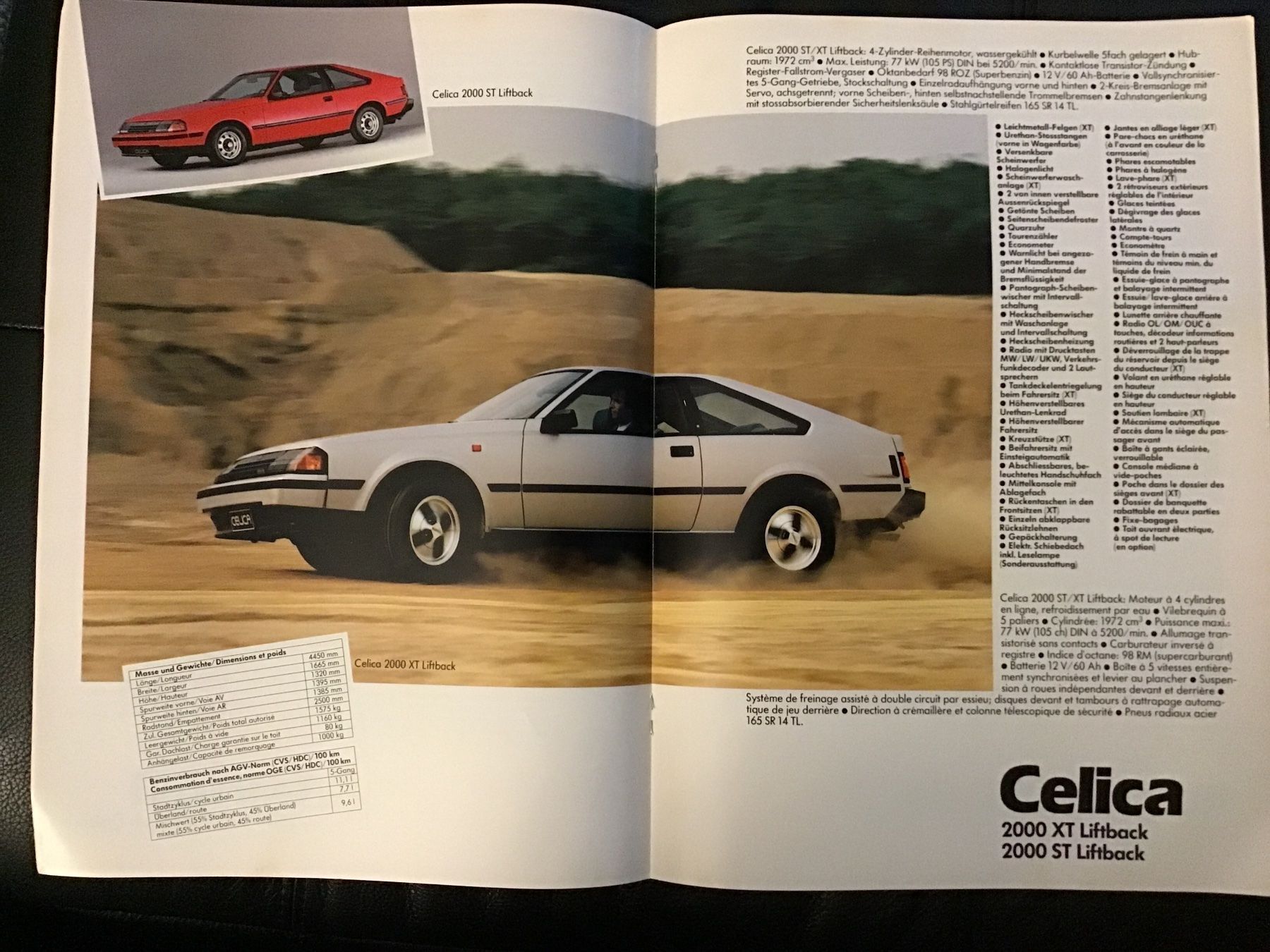 Toyota Documenti: Toyota Programm Verkaufsprospekt 1984 – Usato da Scherzingen venduto da Starseller62 5