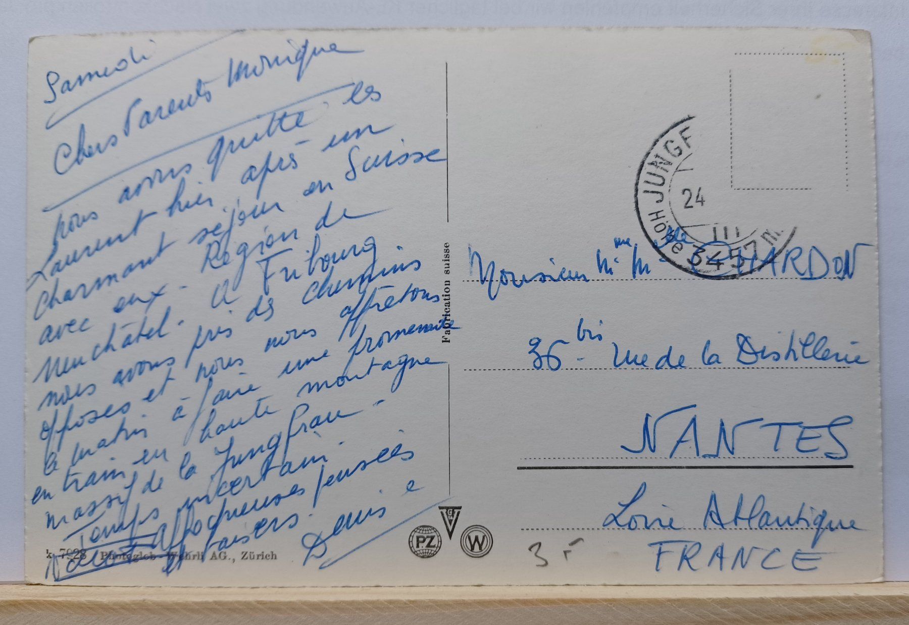 Cartoline postali: BE, 7928, Grindelwald und Umgebung – Usato da Aarau Rohr venduto da mgvw 1