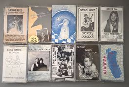 10 Stück diverse Musik-Kassetten  (neu)