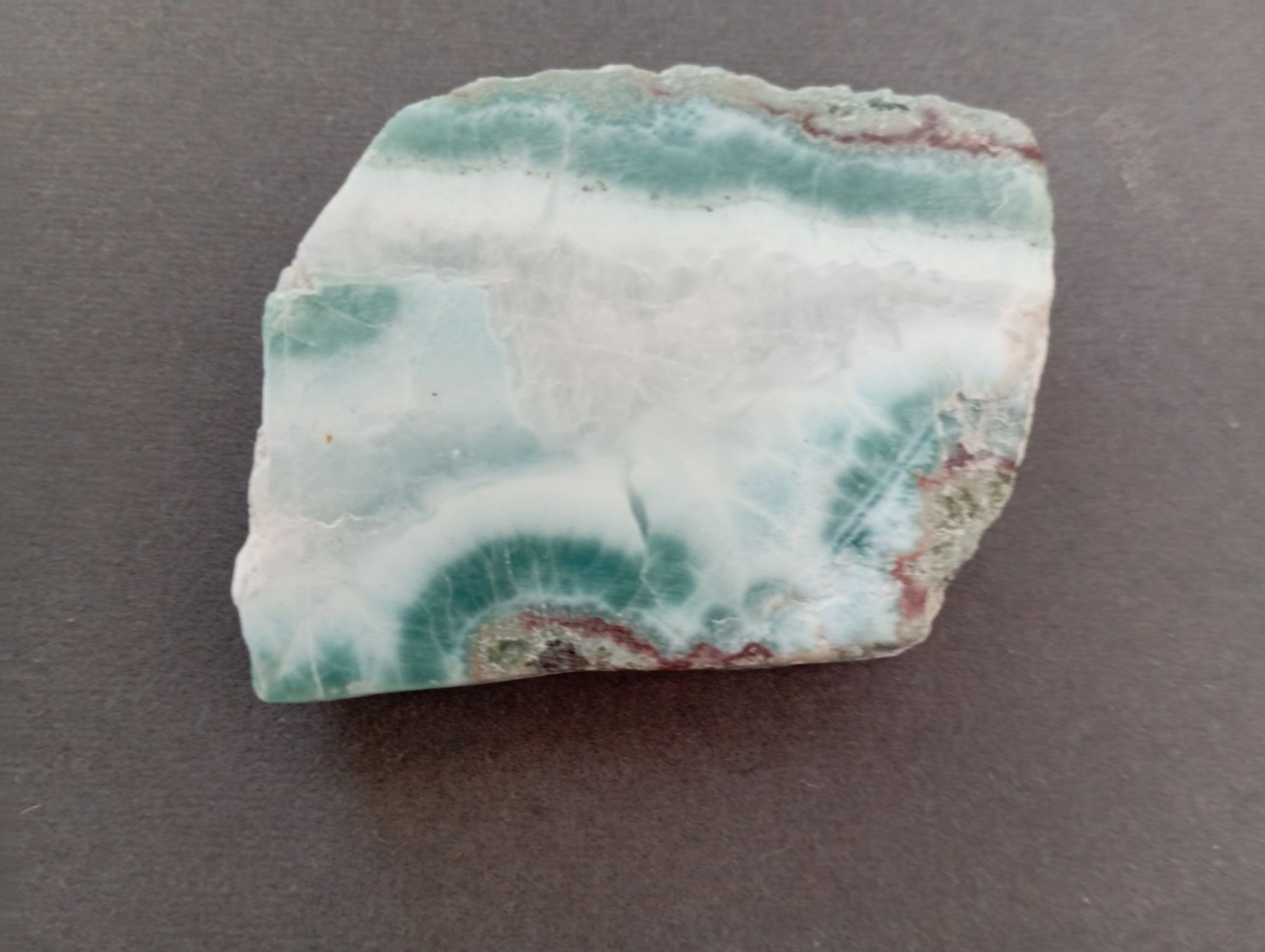 Pietre preziose: Schöne LARIMAR -Platte 60x45x8 mm – Nuovo (secondo la descrizione) da St. Gallen venduto da nataraj 1