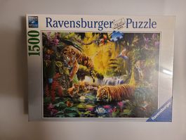 Puzzle 1500 Teile Tiger Neu