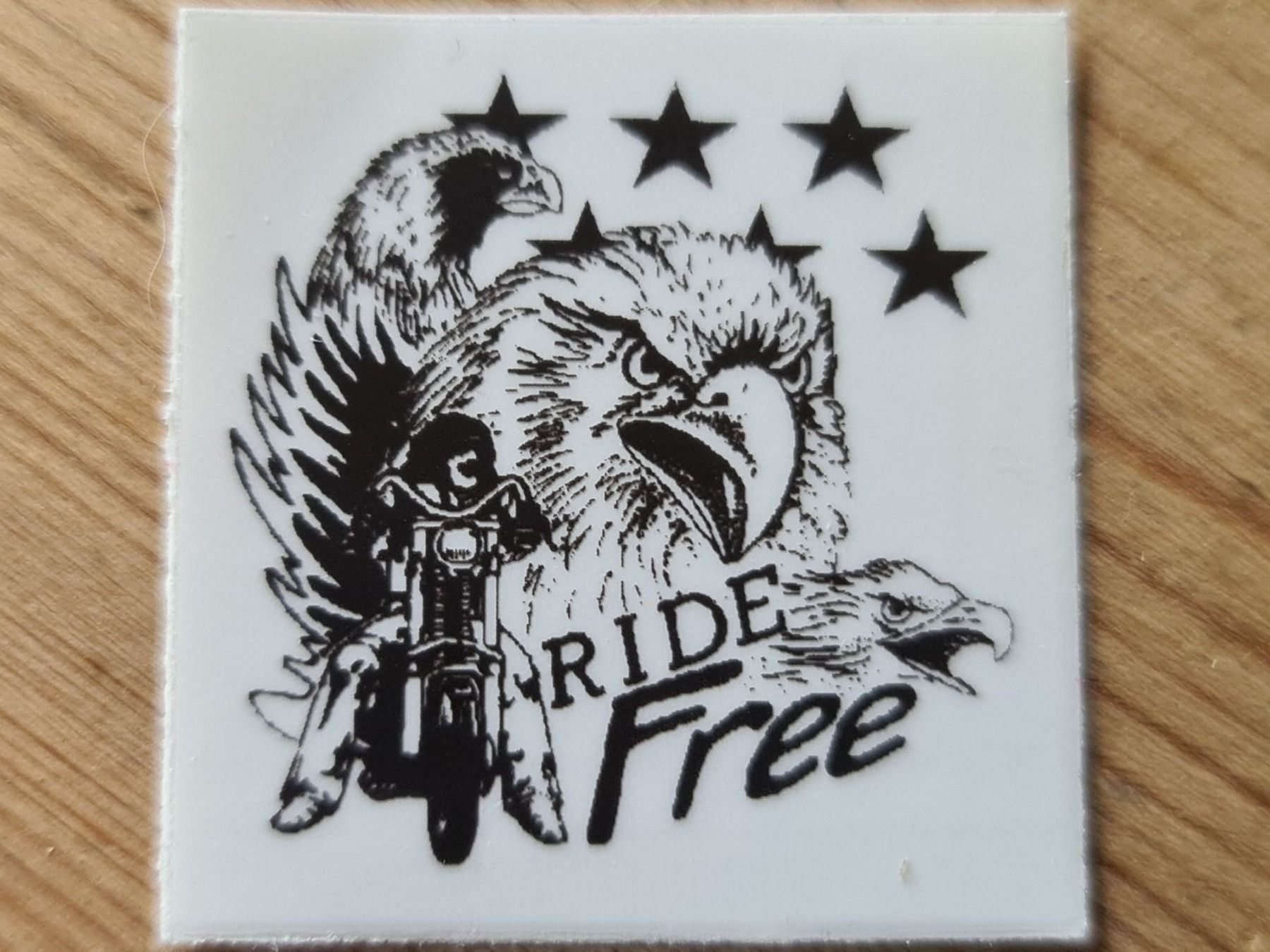 Sticker: Aufkleber Sticker ride free – Nuovo e nell'imballaggio originale da Dintikon venduto da Vexi
