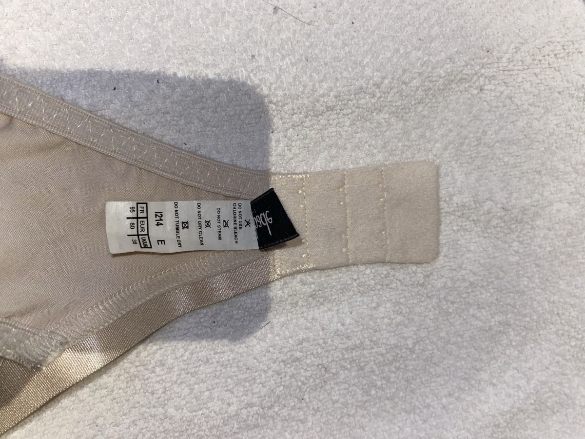 Aubade Altra biancheria intima: Aubade BH, Beige mit Spitze, Grösse 95 E, Top Zustand! – Usato da Schaffhausen venduto da purzel51 2