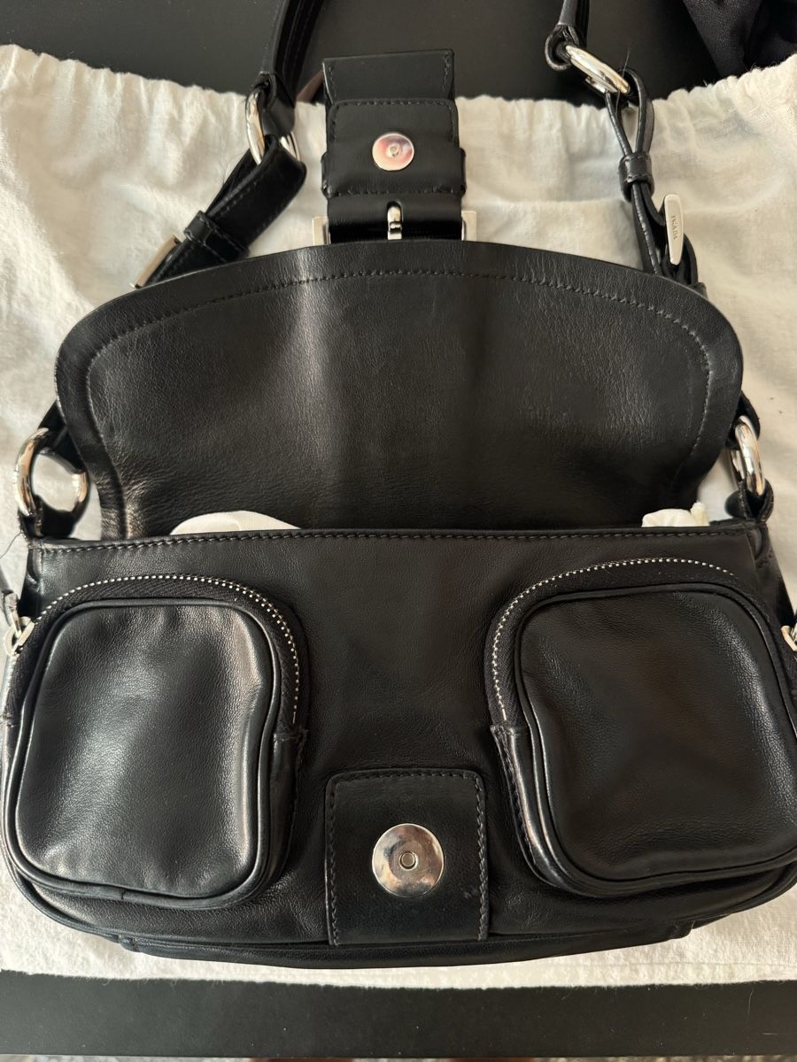 Prada Borse da donna: Prada bag tasche black leather – Usato da Zürich venduto da gva_r9gs 6