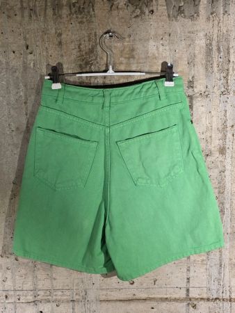 Damen Jeans Shorts Grün Grösse M / EU 38
