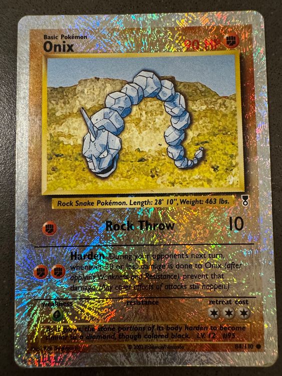 Onix - Legendary Collection Reverse Holo (Gebraucht) in Cadro für CHF ...