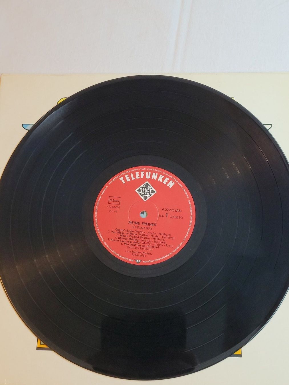 Dischi in vinile: Peter Maffay - Vinyle "Meine Freiheit" – Usato da La Chaux-de-Fonds venduto da reu_kx5l 2