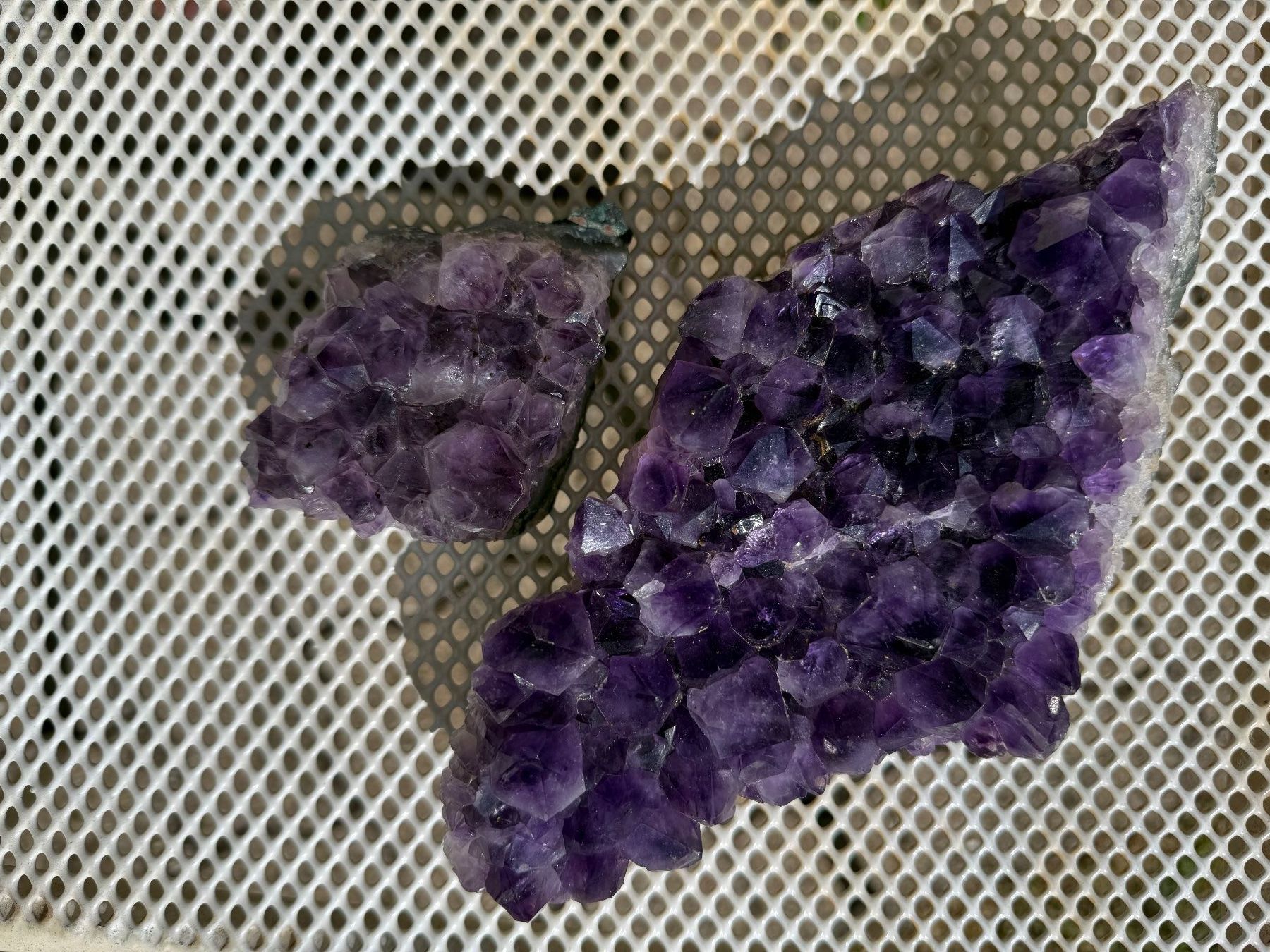 Minerali & Pietre curative: 2 Amethyst Geoden (?) – Usato da Rorbas venduto da tun_m7fz 3