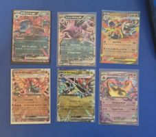 Cartes Pokémon EX : 6 cartes rares en parfait état!