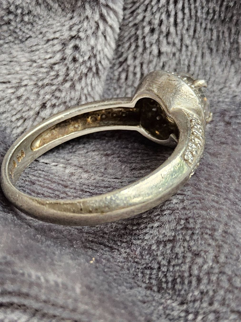 Anelli: Vintage Sterling Silber Ring Grösse 56 – Usato da Zürich venduto da SciTec 7