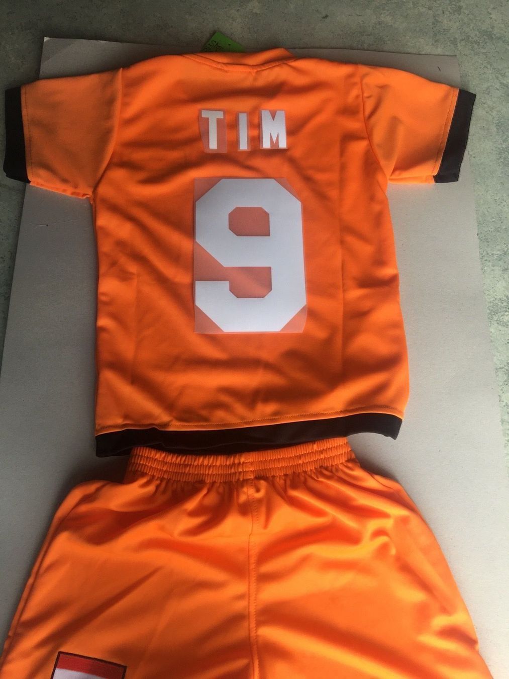 Scarpe, pantaloni & magliette da ginnastica: Fussballtrikot Holland – Nuovo e nell'imballaggio originale da Seengen venduto da murmelo 1