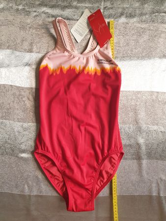 Badeanzug Speedo Comme des Garçons rot neu mit Etikett, 40