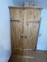 Massivholz Kleiderschrank im Landhausstil 2-türig