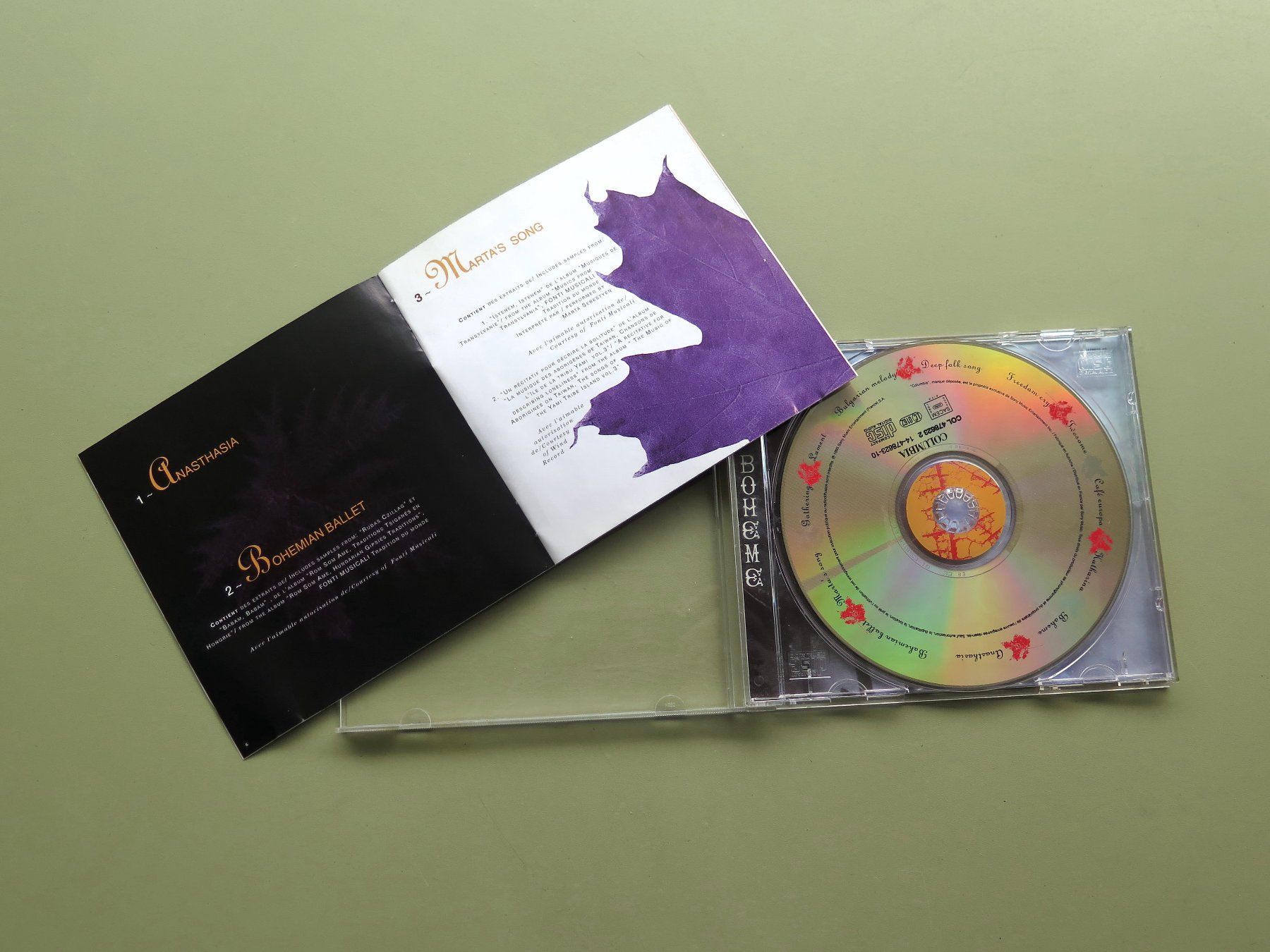 CD: (p) CD DEEP FOREST: Boheme, 1995 – Usato da Bern venduto da Balzamico 2