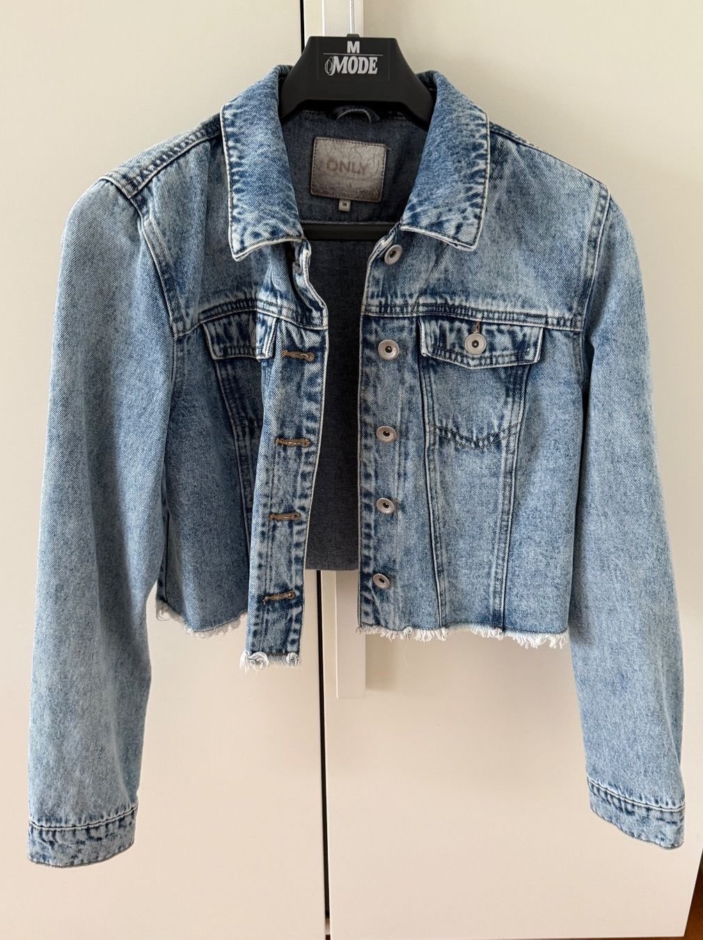 Only Giacche: Cropped Jeansjacke, size 36 – Usato da Sissach venduto da laura.x4