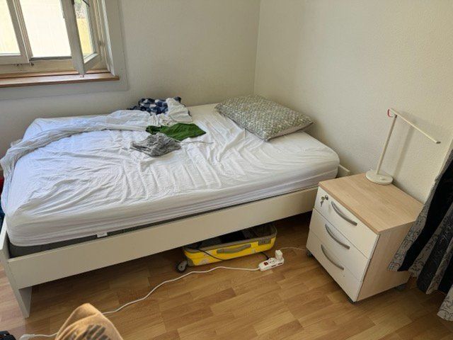 Ikea Letti: Bett, komplett, weiss – Usato da Ostermundigen venduto da sachankauf