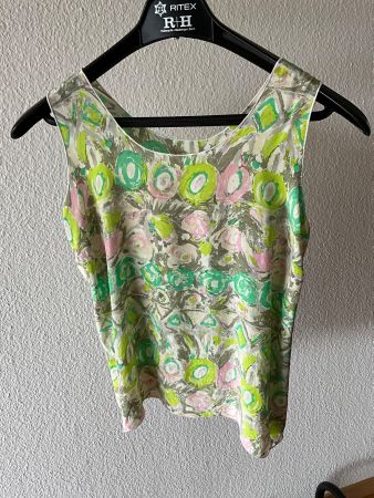 Top Ecaillé Paris 100% Seide Gr. 40