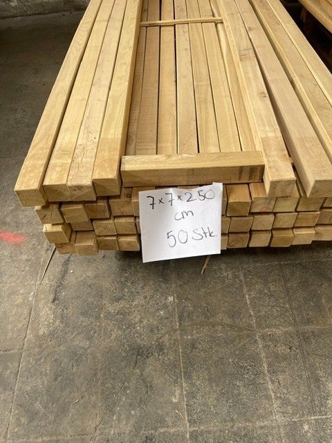Articoli in legno: Weidepfähle Akazien/Robinien vierkant 7x7x250cm – Nuovo e nell'imballaggio originale da Döttingen venduto da Comu7700 3