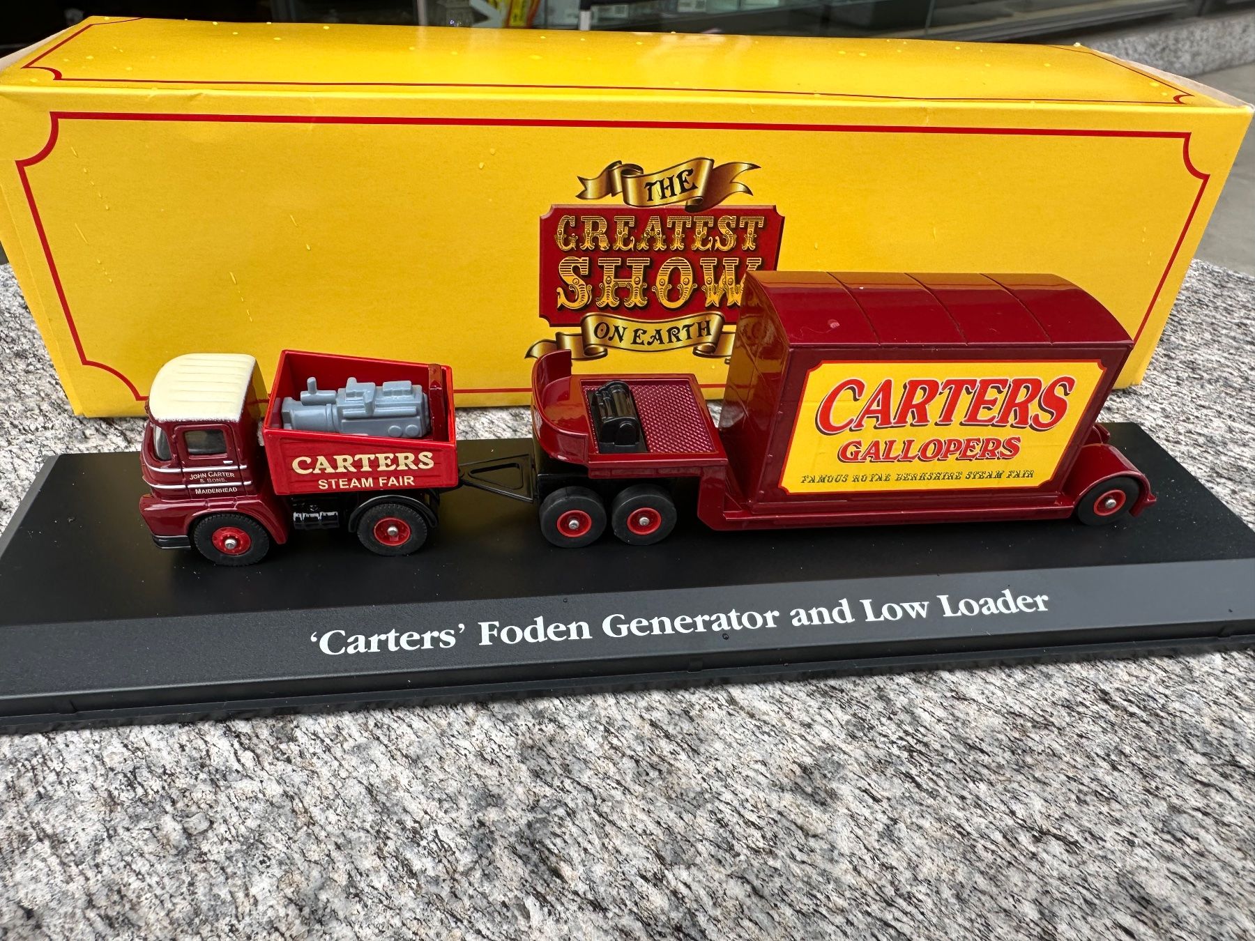 Kits de montage: Atlas Appx 1/76 Scale Generator & Low Loader – Neuf (Voir description) à Chiasso par Carrara-Modellismo 1